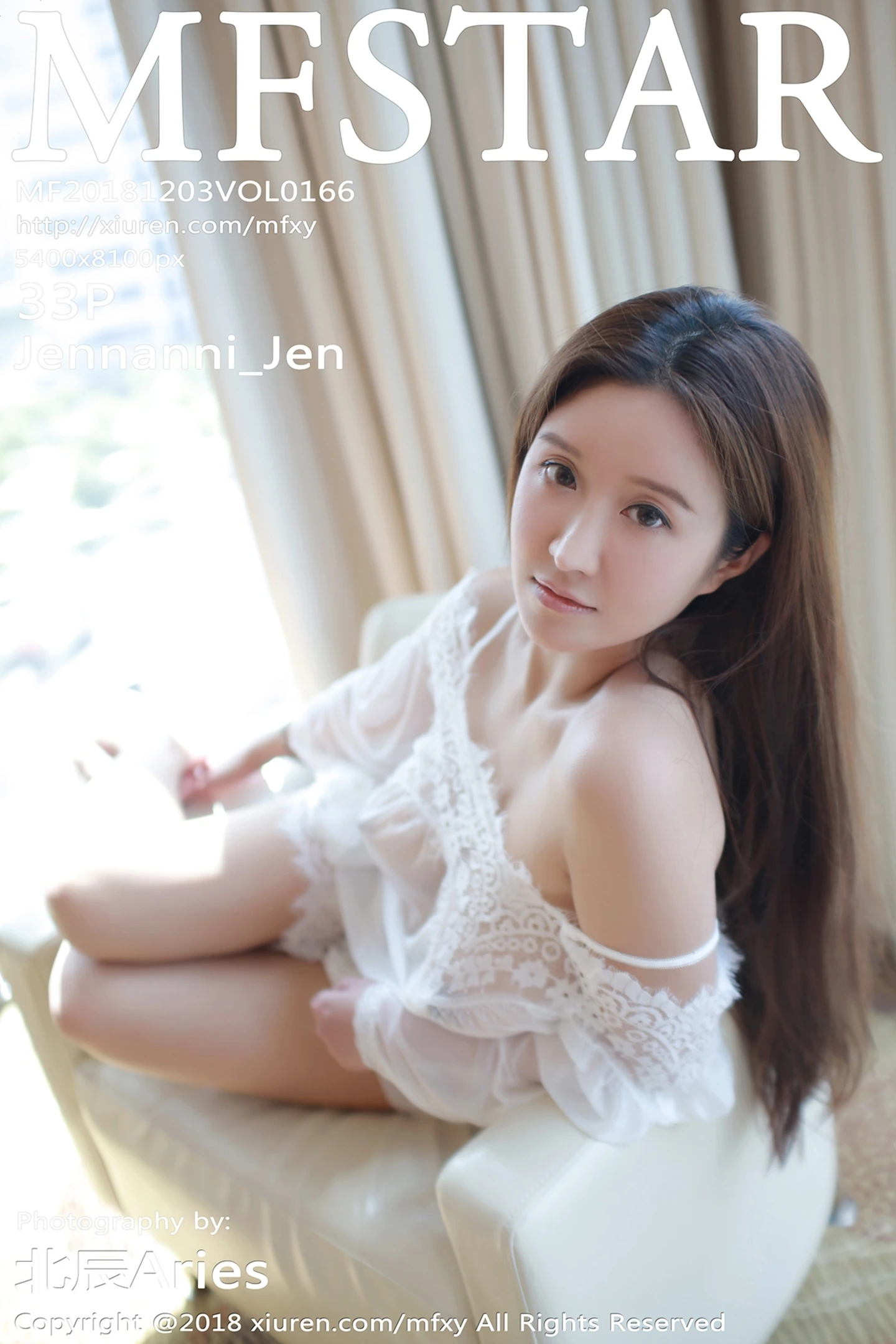 [MFStar模范学院]Vol.166_运动达人Jennanni_Jen白色蕾丝薄纱睡衣透视诱惑写真33P-秀人网 - XiuRen.Xyz